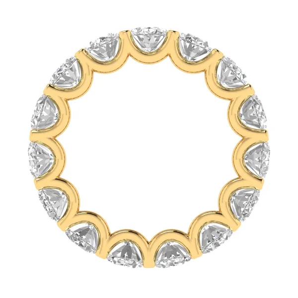 Harmonious Infinity Diamond Ring - View 3
