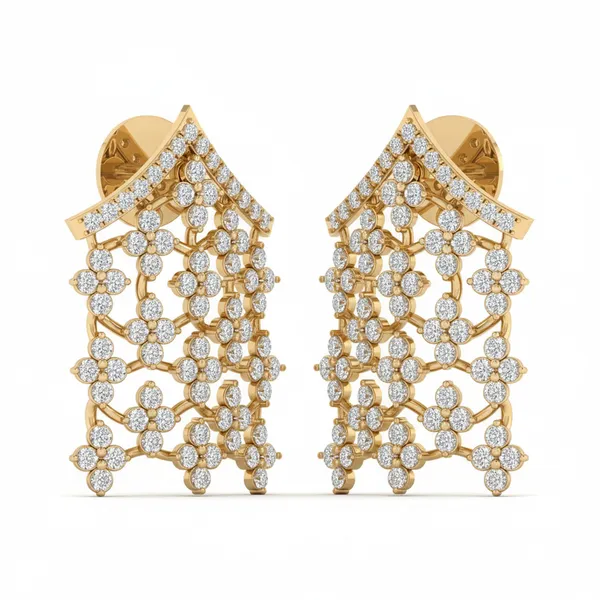 Oceane Chandelier Earrings - View 2