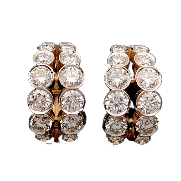 Charming Velvet Diamond Bali Earrings MNEB1137