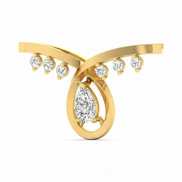 Pristine Halo Diamond Mangalsutra - View 2