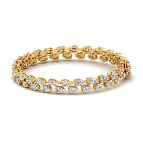 Harmonious Link Diamond Bracelet - View 2