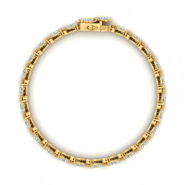 Harmonious Link Diamond Bracelet - View 3