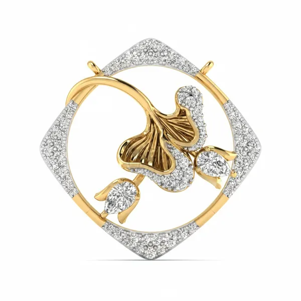 Couture Horseshoe Diamond Pendant - Laboratory-Grown Diamond Pendant