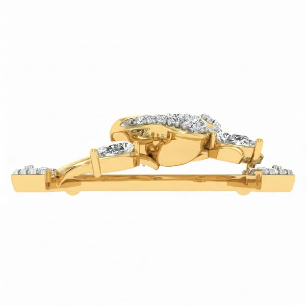Couture Horseshoe Diamond Pendant - View 4