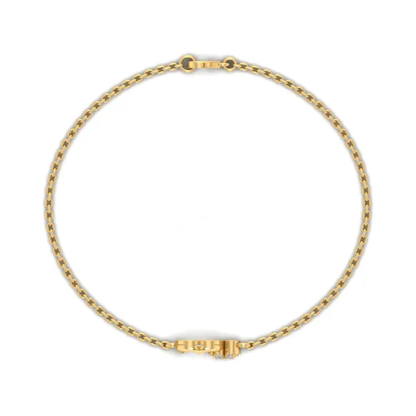 Divine Filigree Diamond Bracelet - View 3