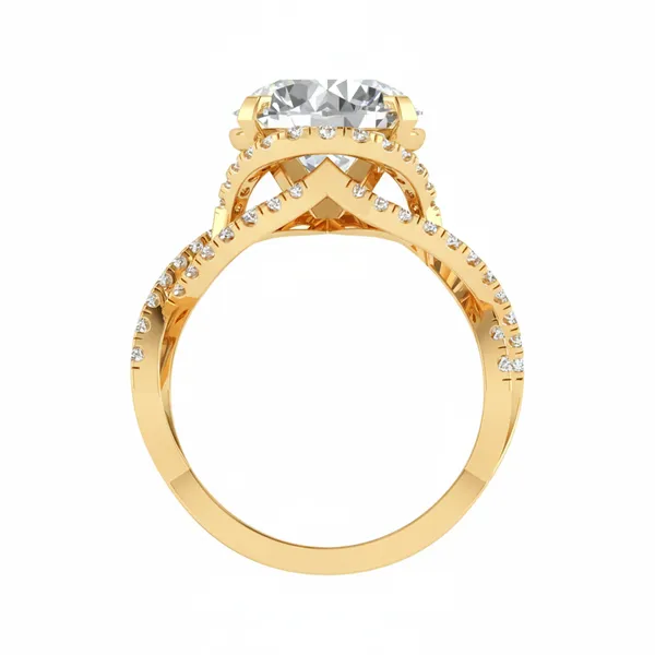 Regal Opulence Diamond Ring - View 3