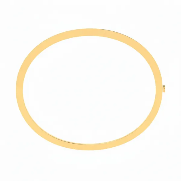 Ornate Regal Diamond Bangle - View 3