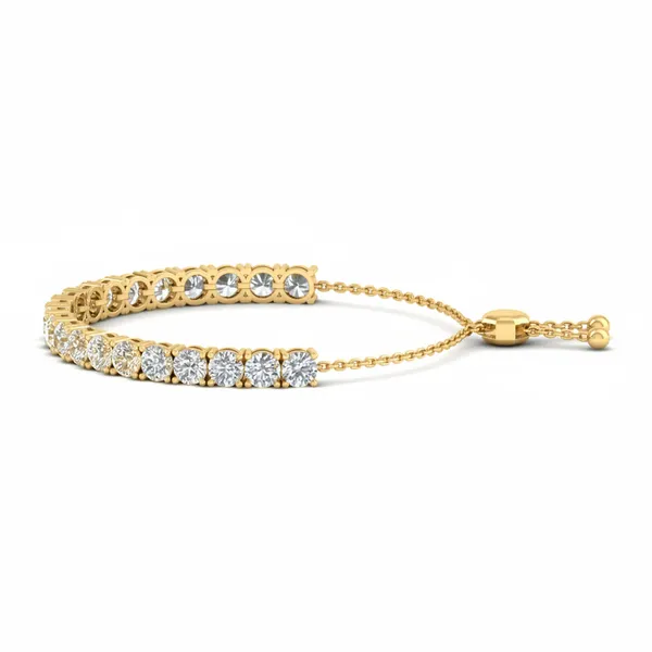 Sparkling Modern Diamond Bracelet - View 2