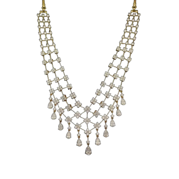 Opulent Velvet Diamond Necklace MNNL1444