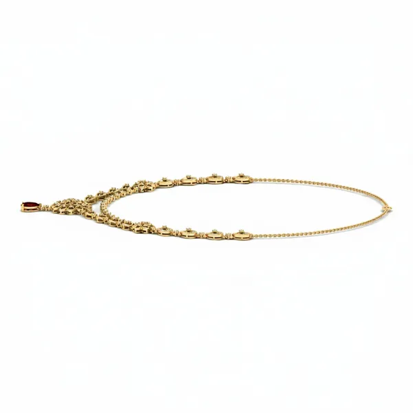 Opulent Stardust Diamond Necklace - View 2