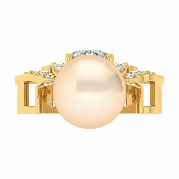Alluring Vintage Diamond Pendant - View 4