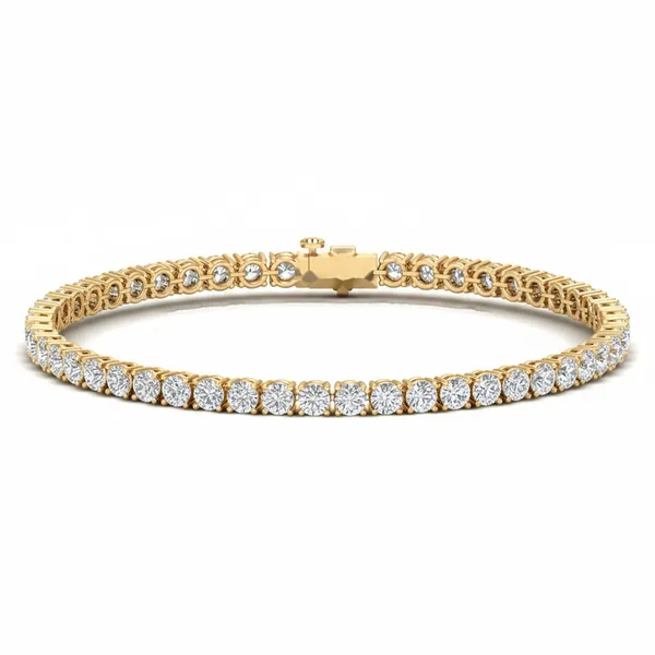 Refined Sunset Diamond Bracelet - Laboratory-Grown Diamond Ladies Bracelet