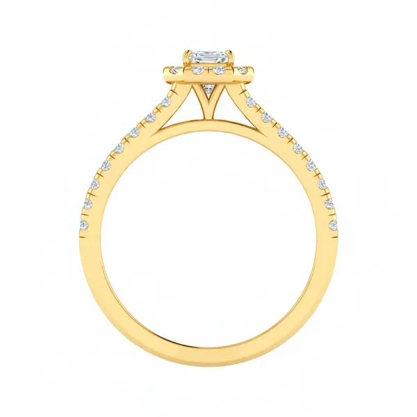 Sublime Solitaire Diamond Ring - View 3