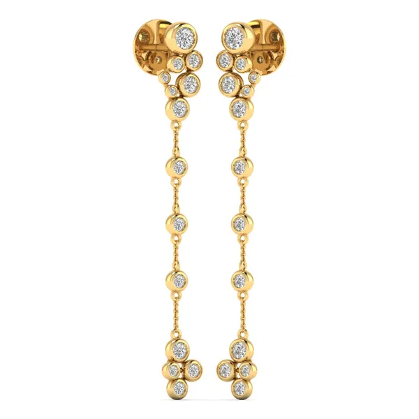 The Virtuosa Swan Mosaic Earrings - View 2