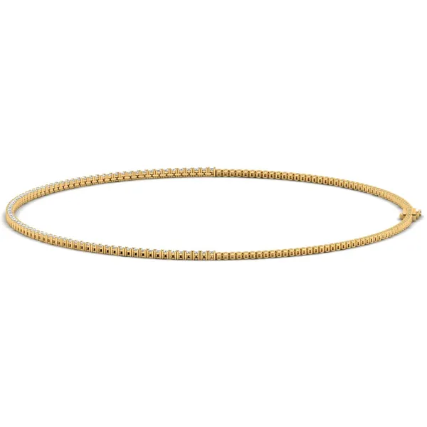 Serene Drop Diamond Necklace - View 2