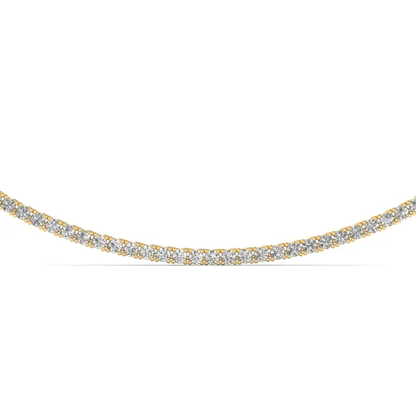 Serene Drop Diamond Necklace - View 4