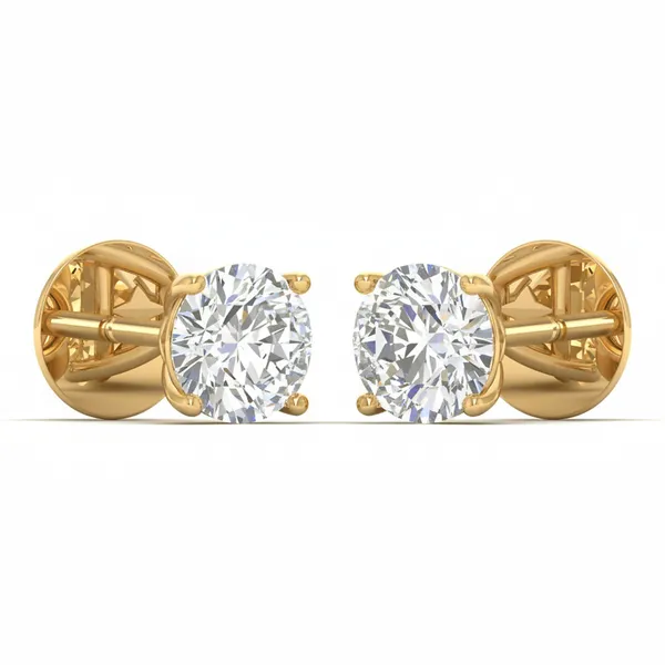 Magnificenza Chandelier Diamond Studs - View 2