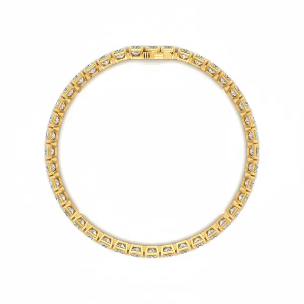 Radiant Classic Diamond Bracelet - View 3