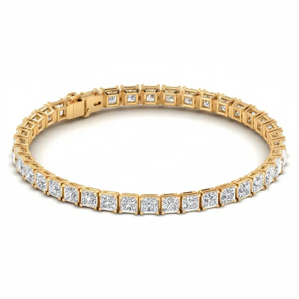 Radiant Classic Diamond Bracelet - View 4