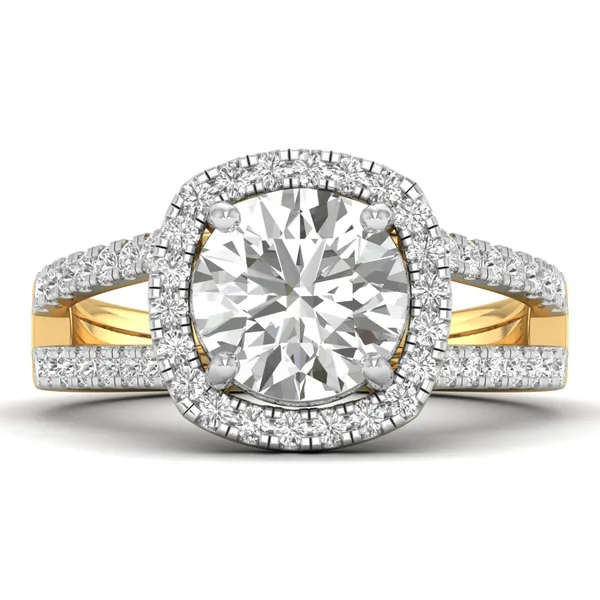 Glamorous Cluster Diamond Ring - View 2