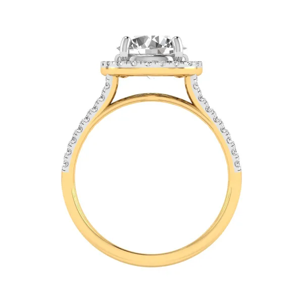 Glamorous Cluster Diamond Ring - View 3