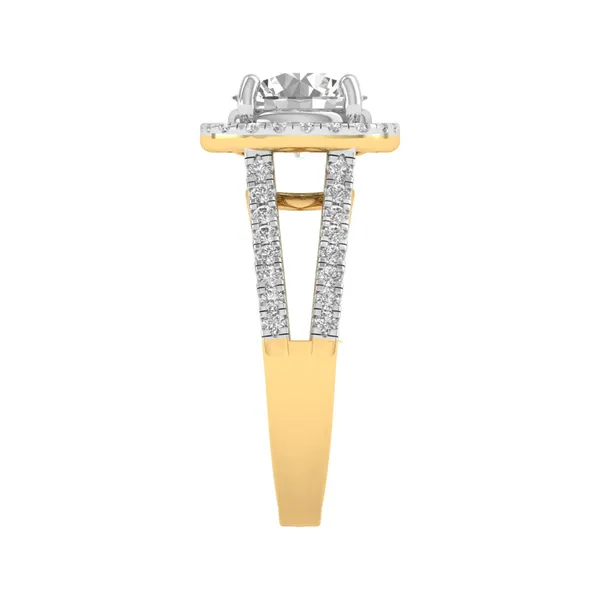 Glamorous Cluster Diamond Ring - View 4