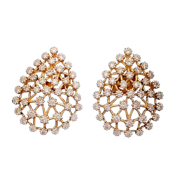 Timeless Blossom Diamond Earrings MNER1434