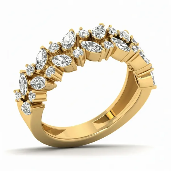 Precious Accent Diamond Ring - Laboratory-Grown Diamond Ladies Ring
