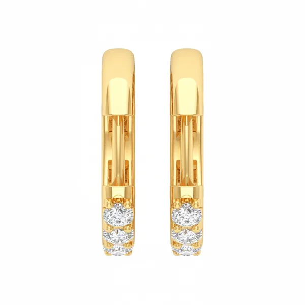 Talisman Spiral Bouquet Earrings - View 4