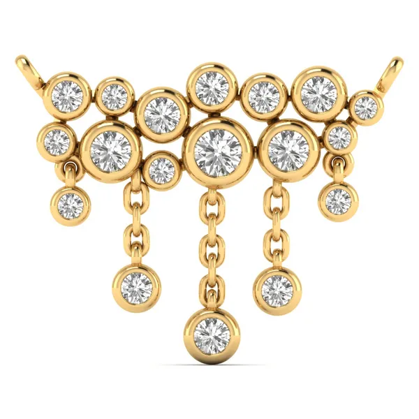 Statuesque Charm Diamond Pendant - Laboratory-Grown Diamond Pendant