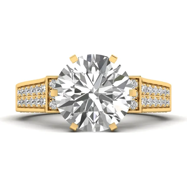 Alluring Infinity Diamond Ring - View 2