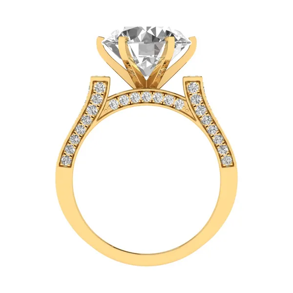 Alluring Infinity Diamond Ring - View 3