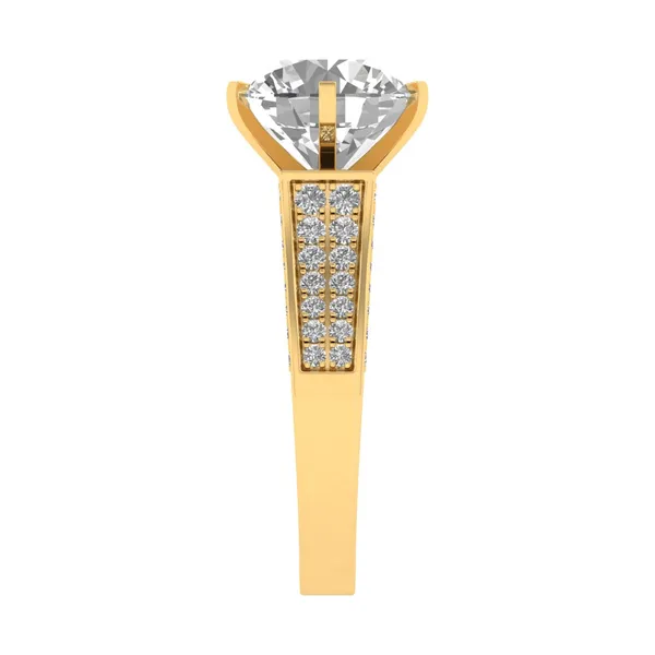 Alluring Infinity Diamond Ring - View 4