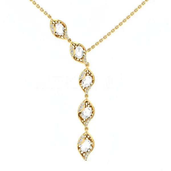 Majestic Stardust Diamond Necklace - View 4