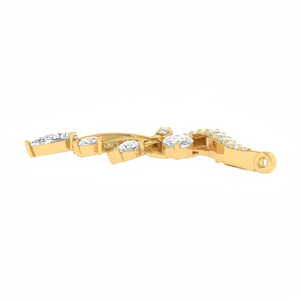 Magnificent Moonbeam Diamond Mangalsutra - View 3