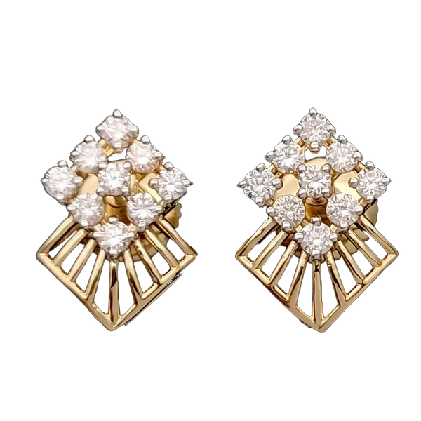 Serene Velvet Diamond Earrings - Laboratory-Grown Diamond Earrings