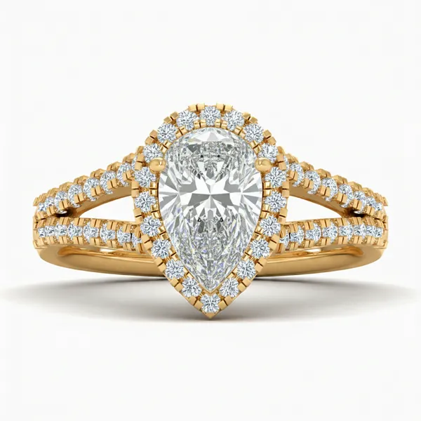 Polished Majesty Diamond Ring - View 2