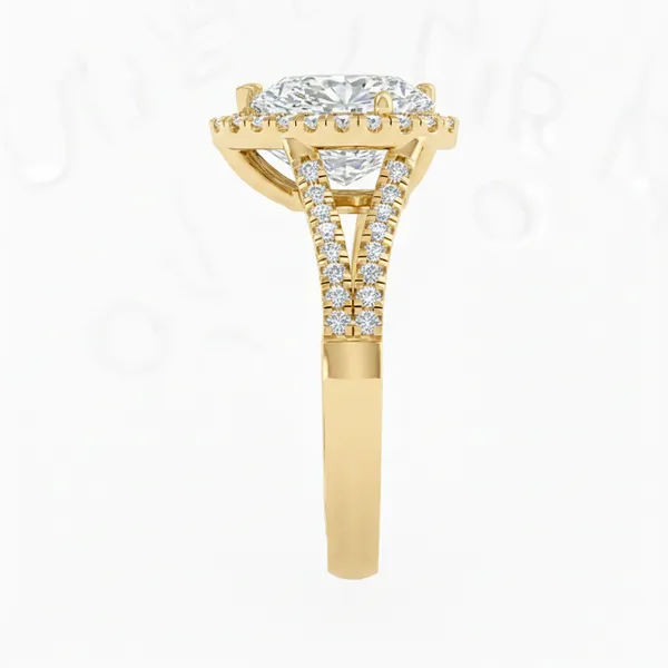 Polished Majesty Diamond Ring - View 4