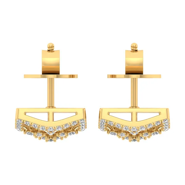 The Elowen Peony Grand Cascade Earrings - View 4