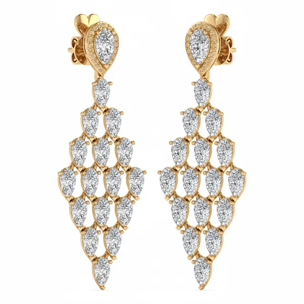 Orrery Waterfall Earrings - View 2