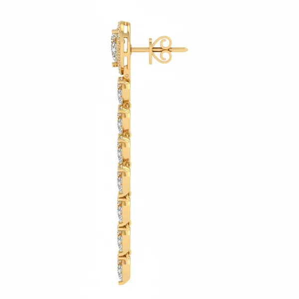 Orrery Waterfall Earrings - View 3