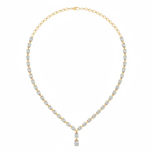 Ethereal Festoon Diamond Necklace - Laboratory-Grown Diamond Necklace