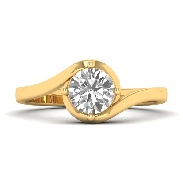 Opulent Cathedral Diamond Ring - View 2