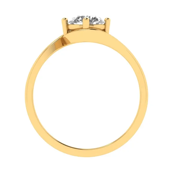 Opulent Cathedral Diamond Ring - View 3