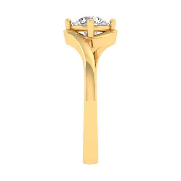 Opulent Cathedral Diamond Ring - View 4