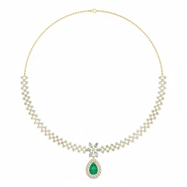 Magnificent Cascade Diamond Necklace - Laboratory-Grown Diamond Necklace
