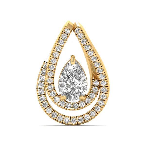 Lustrous Celtic Diamond Pendant - Laboratory-Grown Diamond Pendant