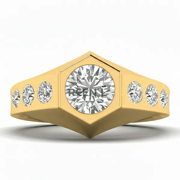 Mesmerizing Grandeur Diamond Ring - View 2