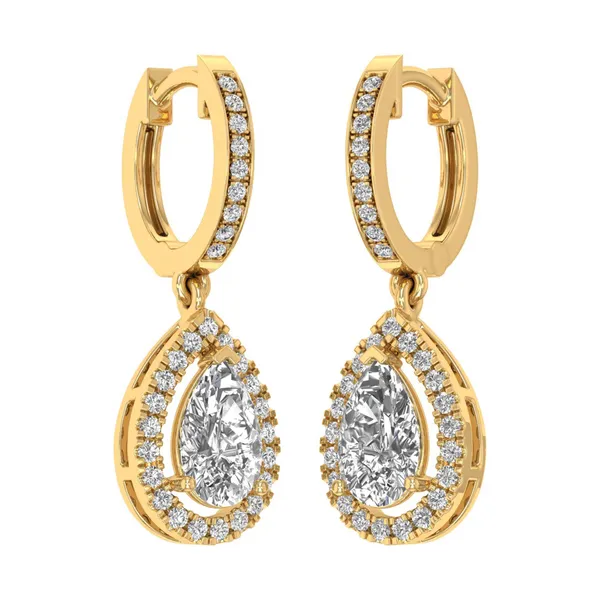 Ultravioletta Waterfall Earrings - View 2