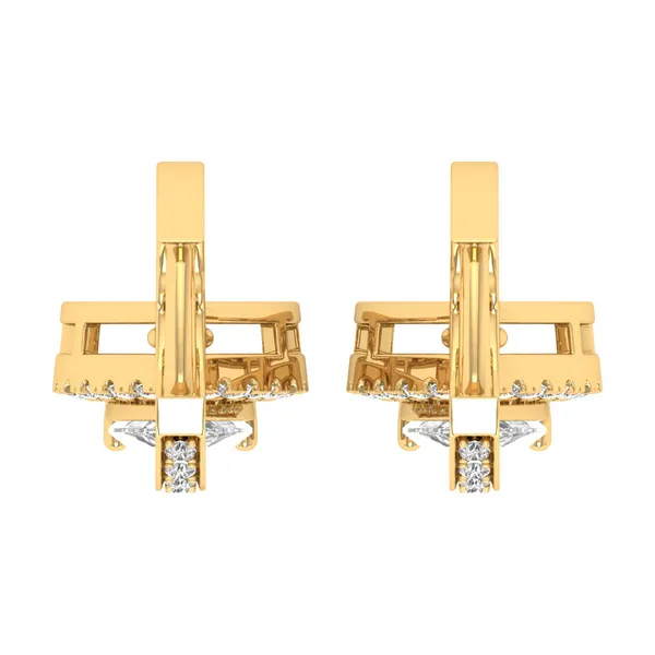 Ultravioletta Waterfall Earrings - View 4